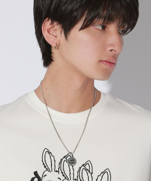 Anui(アニュイ)の「【UNISEX】Anuiスラッシュロゴネックレス(ネックレス・レディース・シルバー・FREE)」の12枚目の写真