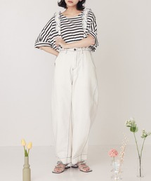 somari imagination | 『フリルサスペンダー付きデニム』(デニムパンツ)