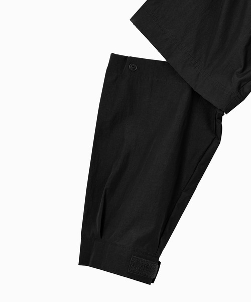 LAD MUSICIAN(ラッドミュージシャン)の「CONVERTIBLE BLOUSON(ブルゾン・メンズ・ブラック・42/44/46)」の9枚目の写真
