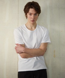 NUMBER (N)INE/ナンバーナイン HIGH GAUGE COTTON U-NECK T-SHIRT