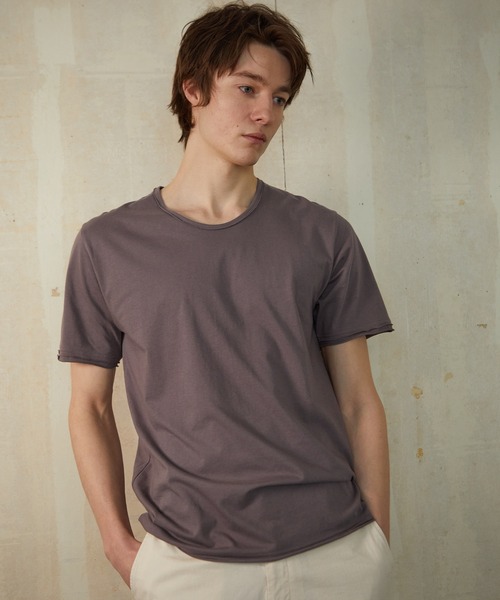 NUMBER (N)INE(ナンバーナイン)の「NUMBER (N)INE/ナンバーナイン HIGH GAUGE COTTON U-NECK T-SHIRT(Tシャツ/カットソー・メンズ・ブラック/グレー/ホワイト・2/3/4)」の22枚目の写真