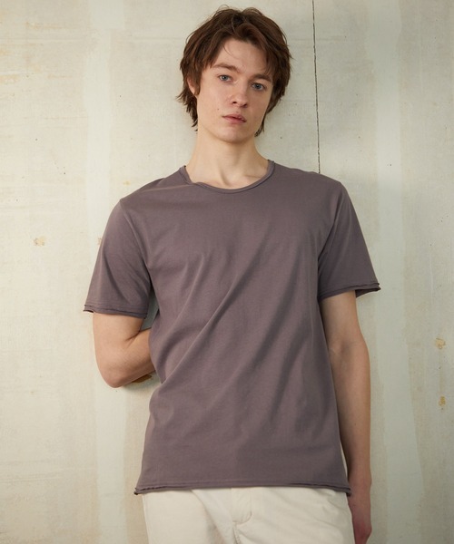 NUMBER (N)INE(ナンバーナイン)の「NUMBER (N)INE/ナンバーナイン HIGH GAUGE COTTON U-NECK T-SHIRT(Tシャツ/カットソー・メンズ・ブラック/グレー/ホワイト・2/3/4)」の17枚目の写真