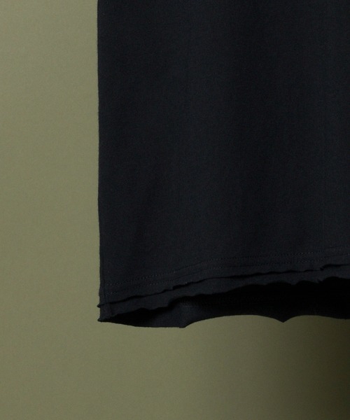 NUMBER (N)INE(ナンバーナイン)の「NUMBER (N)INE/ナンバーナイン HIGH GAUGE COTTON U-NECK T-SHIRT(Tシャツ/カットソー・メンズ・ブラック/グレー/ホワイト・2/3/4)」の15枚目の写真