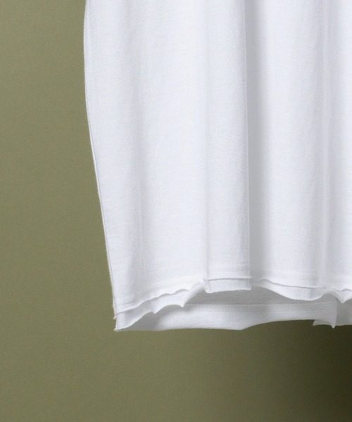 NUMBER (N)INE(ナンバーナイン)の「NUMBER (N)INE/ナンバーナイン HIGH GAUGE COTTON U-NECK T-SHIRT(Tシャツ/カットソー・メンズ・ブラック/グレー/ホワイト・2/3/4)」の10枚目の写真