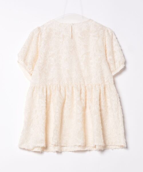 alotta(アロッタ)の「フェザーペプラムチュニック(チュニック・レディース・アイボリー・MEDIUM/LARGE/X-LARGE)」の7枚目の写真
