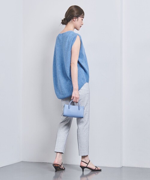 タグ付き　ユナイテッドアローズ　24SS ラウンド ショートスリーブ ニット タグ付き ユナイテッドアローズ 24SS ラウンド ショートスリーブ