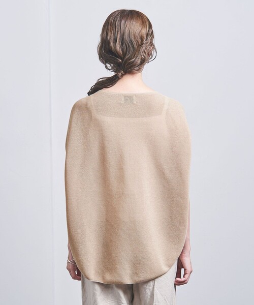 【美品】UNITED ARROWS ラウンド ショートスリーブ ニット UNITED ARROWS（ユナイテッドアローズ）の「ラウンド ショート