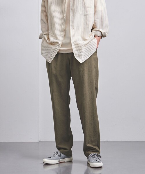 UNITED ARROWS（ユナイテッドアローズ）の「オールギャザー イージーパンツ（その他パンツ・メンズ・ダークグレー/ブラック/オリーブ・S/M/L/XL）」の3枚目の写真
