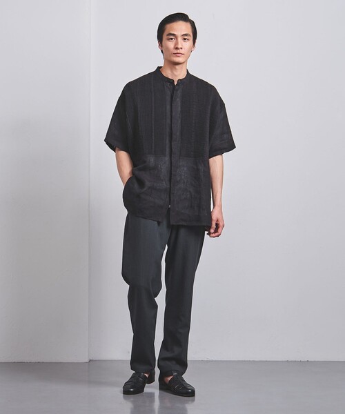 UNITED ARROWS（ユナイテッドアローズ）の「オールギャザー イージーパンツ（その他パンツ・メンズ・ダークグレー/ブラック/オリーブ・S/M/L/XL）」の16枚目の写真