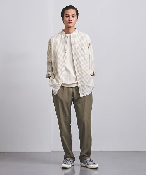 UNITED ARROWS（ユナイテッドアローズ）の「オールギャザー イージーパンツ（その他パンツ・メンズ・ダークグレー/ブラック/オリーブ・S/M/L/XL）」の9枚目の写真