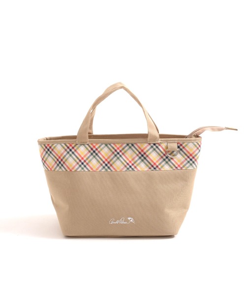 Arnold Palmer（アーノルドパーマー）の「保冷温 シェア ランチ トートバッグ（トートバッグ・レディース・ベージュ/ネイビー・F）」の3枚目の写真