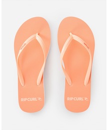 【RIPCURL(リップカール)】L BONDI BLOOM OPEN TOE/軽量ブランドロゴビーサン(ビーチサンダル)