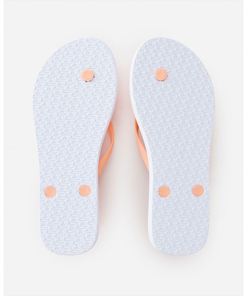 rip curl(リップカール)の「【RIPCURL(リップカール)】L BONDI BLOOM OPEN TOE/軽量ブランドロゴビーサン(ビーチサンダル)(サンダル・レディース・コーラル/ネイビー/スカイブルー/ブラック・6/7)」の6枚目の写真