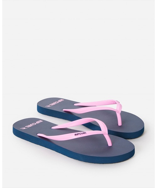 rip curl(リップカール)の「【RIPCURL(リップカール)】L BONDI BLOOM OPEN TOE/軽量ブランドロゴビーサン(ビーチサンダル)(サンダル・レディース・コーラル/ネイビー/スカイブルー/ブラック・6/7)」の12枚目の写真