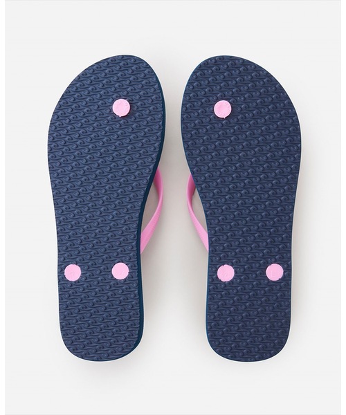 rip curl(リップカール)の「【RIPCURL(リップカール)】L BONDI BLOOM OPEN TOE/軽量ブランドロゴビーサン(ビーチサンダル)(サンダル・レディース・コーラル/ネイビー/スカイブルー/ブラック・6/7)」の14枚目の写真