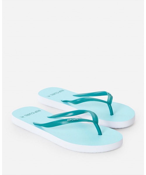 rip curl(リップカール)の「【RIPCURL(リップカール)】L BONDI BLOOM OPEN TOE/軽量ブランドロゴビーサン(ビーチサンダル)(サンダル・レディース・コーラル/ネイビー/スカイブルー/ブラック・6/7)」の9枚目の写真
