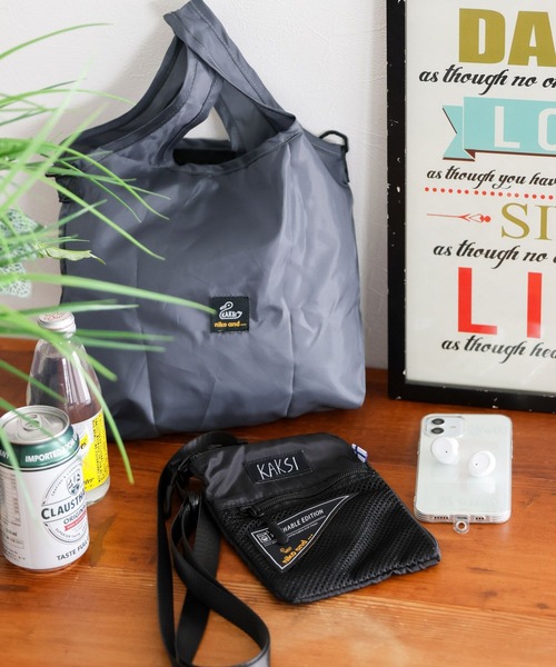 KAKSI-カクシ-】コラボ サコッシュエコバッグ（ショルダーバッグ