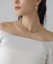 FREE'S MART | ミックスチェーンネックレス(チョーカー)