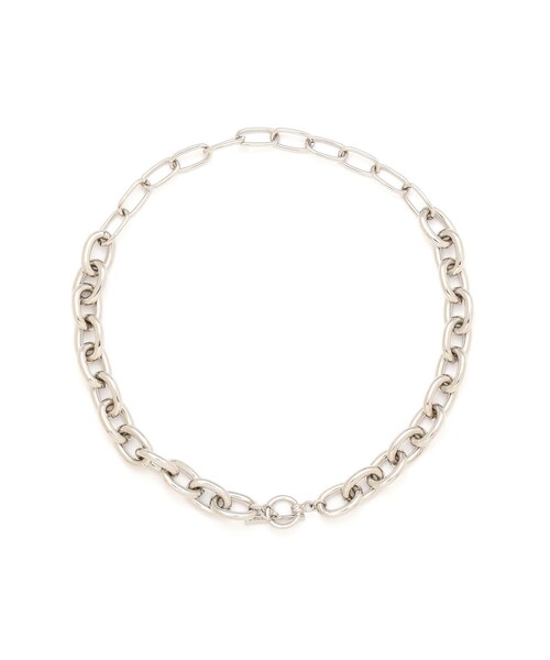 FREE'S MART（フリーズマート）の「ミックスチェーンネックレス（チョーカー・レディース・シルバー/ゴールド・ﾌﾘ-）」の3枚目の写真