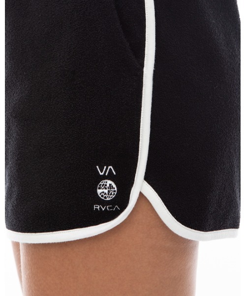 RVCA(ルーカ)の「RVCA レディース 【ALL TIME COLLECTION】 ALLTIME TERRY CLOTH TRACK SHORTS ショートパンツ 【2024年夏モデル】/ルーカドローコード付きボトムス(その他パンツ・レディース・ネイビー/ブラック/オフホワイト・MEDIUM/SMALL)」の10枚目の写真