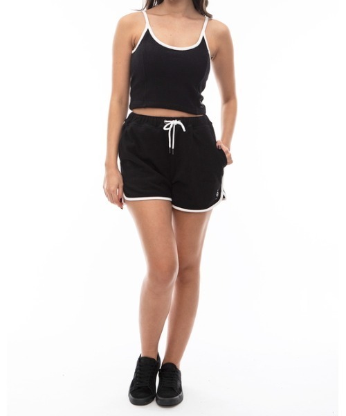 RVCA(ルーカ)の「RVCA レディース 【ALL TIME COLLECTION】 ALLTIME TERRY CLOTH TRACK SHORTS ショートパンツ 【2024年夏モデル】/ルーカドローコード付きボトムス(その他パンツ・レディース・ネイビー/ブラック/オフホワイト・MEDIUM/SMALL)」の18枚目の写真