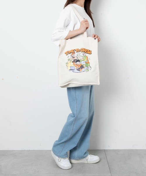 NEW JACK（ニュージャック）の「∴WEGO/別注NEW JACKトートバッグ（トートバッグ・メンズ・ナチュラル・FREE）」の9枚目の写真