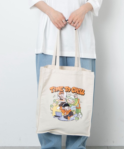 NEW JACK（ニュージャック）の「∴WEGO/別注NEW JACKトートバッグ（トートバッグ・メンズ・ナチュラル・FREE）」の8枚目の写真