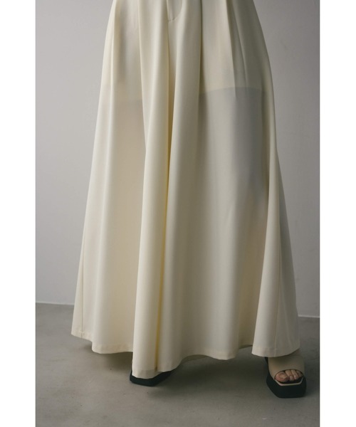 STYLEMIXER(スタイルミキサー)の「フレアワイドパンツ(その他パンツ・レディース・ホワイト/ブラック/ベージュ・SMALL/MEDIUM)」の8枚目の写真