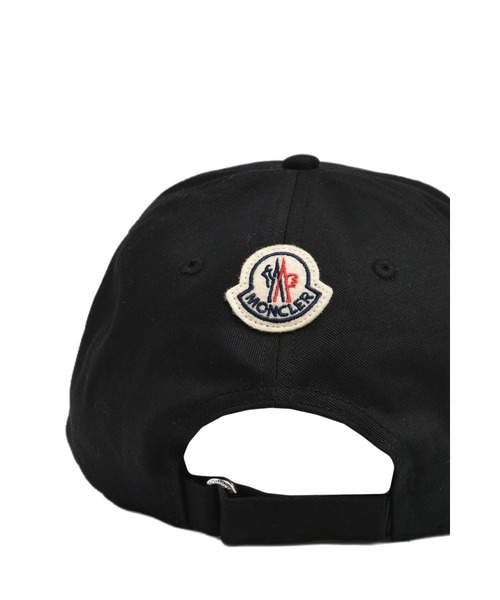 MONCLER（モンクレール）の「BASEBALL CAP（キャップ・メンズ・ブラック・ONE SIZE）」の6枚目の写真