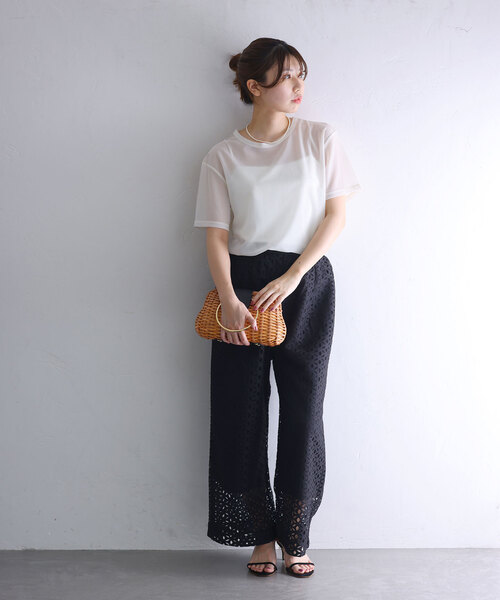 La TOTALITE(ラトータリテ)の「【TORRAZZO DONNA/トラッゾドンナ】lace pants(その他パンツ・レディース・ブラック・FREE)」の17枚目の写真