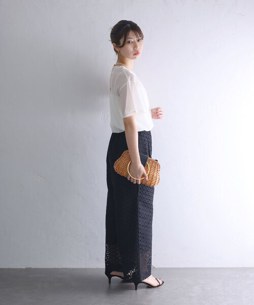 La TOTALITE(ラトータリテ)の「【TORRAZZO DONNA/トラッゾドンナ】lace pants(その他パンツ・レディース・ブラック・FREE)」の18枚目の写真