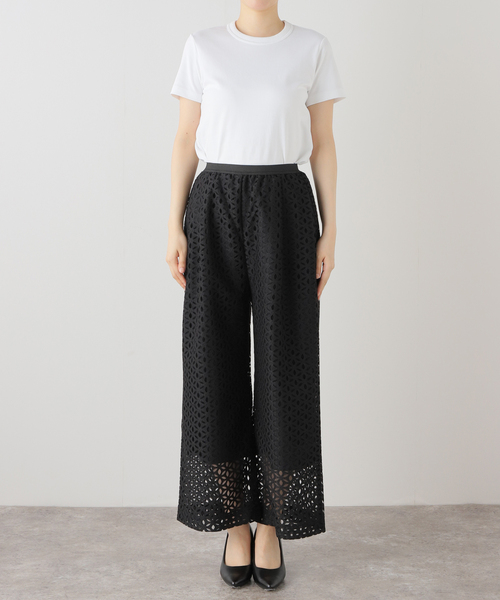 La TOTALITE(ラトータリテ)の「【TORRAZZO DONNA/トラッゾドンナ】lace pants(その他パンツ・レディース・ブラック・FREE)」の12枚目の写真