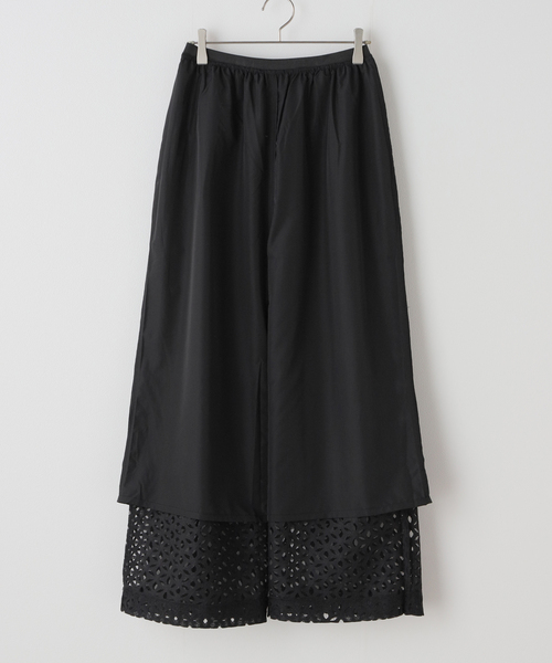 La TOTALITE(ラトータリテ)の「【TORRAZZO DONNA/トラッゾドンナ】lace pants(その他パンツ・レディース・ブラック・FREE)」の7枚目の写真