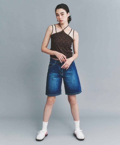 atmos pink（アトモスピンク）の「atmos pink Halter neck lace tank top / アトモス ピンク ホルター ネック レース タンク トップ（タンクトップ・レディース・ブラック/ブラウン/ホワイト・M/S）」の12枚目の写真