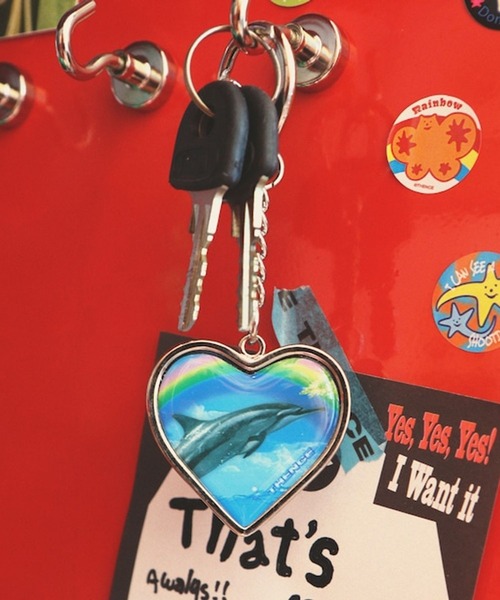 THENCE(デンス)の「THENCE/ハート キーホルダー/韓国雑貨(キーホルダー・レディース・その他2/その他1/その他4/その他5/その他3・0)」の3枚目の写真