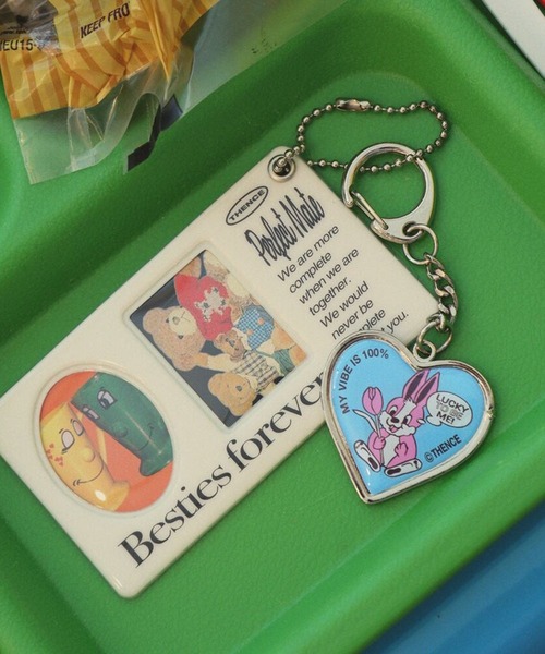 THENCE(デンス)の「THENCE/ハート キーホルダー/韓国雑貨(キーホルダー・レディース・その他2/その他1/その他4/その他5/その他3・0)」の4枚目の写真