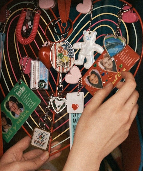 THENCE(デンス)の「THENCE/ハート キーホルダー/韓国雑貨(キーホルダー・レディース・その他2/その他1/その他4/その他5/その他3・0)」の10枚目の写真