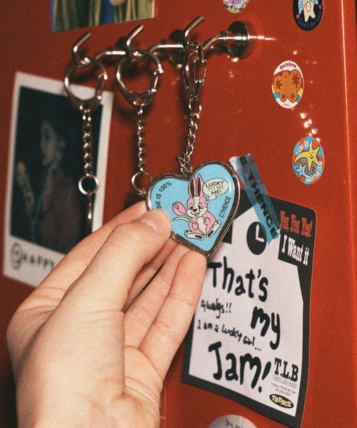 THENCE(デンス)の「THENCE/ハート キーホルダー/韓国雑貨(キーホルダー・レディース・その他2/その他1/その他4/その他5/その他3・0)」の9枚目の写真