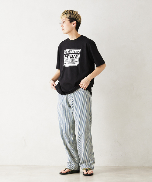 PAYDAY（ペイデイ）の「PAYDAY / ペイデイ 別注 フリスコパンツ（その他パンツ・メンズ・ブルー/アイボリー・LARGE/MEDIUM）」の4枚目の写真