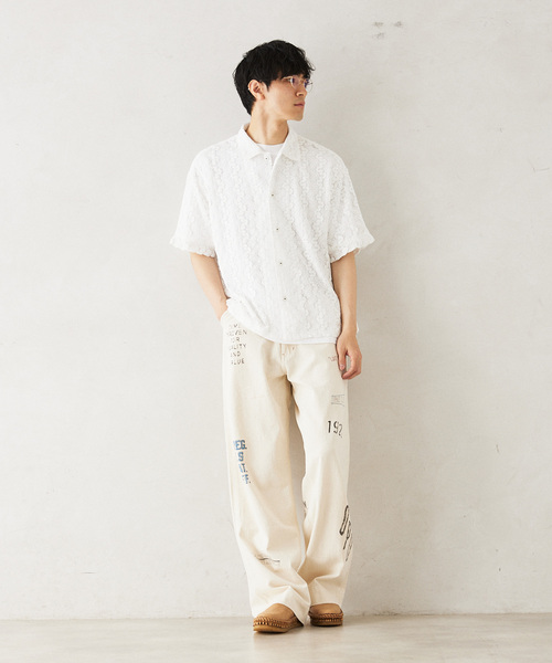 PAYDAY（ペイデイ）の「PAYDAY / ペイデイ 別注 フリスコパンツ（その他パンツ・メンズ・ブルー/アイボリー・LARGE/MEDIUM）」の8枚目の写真