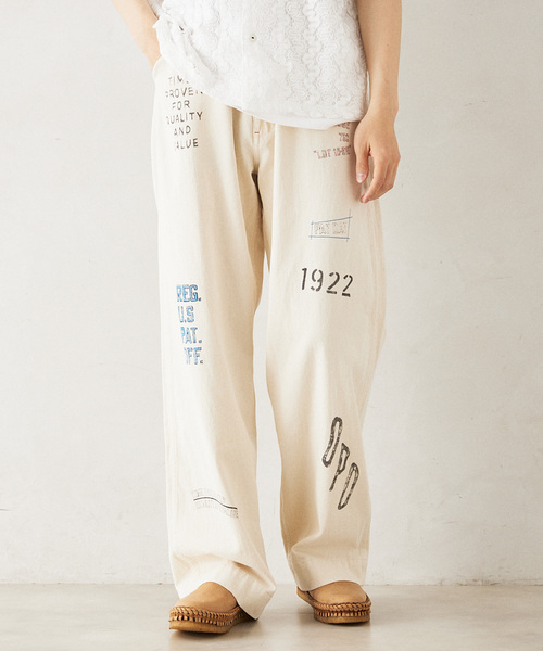 PAYDAY（ペイデイ）の「PAYDAY / ペイデイ 別注 フリスコパンツ（その他パンツ・メンズ・ブルー/アイボリー・LARGE/MEDIUM）」の9枚目の写真