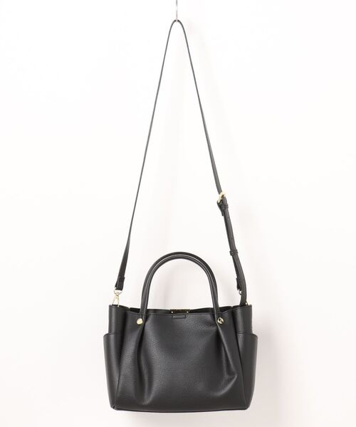 ROOTOTE（ルートート）の「【ROOTOTE】LT.BR.ROOWORK-A　フェイクレザー 合皮 2way ショルダーバッグ トートバッグ 1330 ※（トートバッグ・レディース・グレー/ベージュ/ブラック/ピンク・FREE）」の5枚目の写真