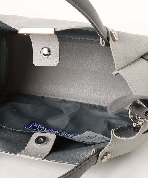 ROOTOTE（ルートート）の「【ROOTOTE】LT.BR.ROOWORK-A　フェイクレザー 合皮 2way ショルダーバッグ トートバッグ 1330 ※（トートバッグ・レディース・グレー/ベージュ/ブラック/ピンク・FREE）」の9枚目の写真