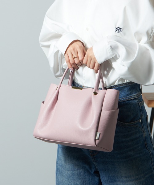 ROOTOTE（ルートート）の「【ROOTOTE】LT.BR.ROOWORK-A　フェイクレザー 合皮 2way ショルダーバッグ トートバッグ 1330 ※（トートバッグ・レディース・グレー/ベージュ/ブラック/ピンク・FREE）」の21枚目の写真