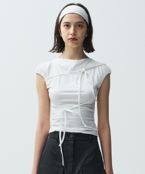 【セール】Midnight Move／4ストラップTOP（Tシャツ/カットソー）｜Midnight Move（ミッドナイトムーブ）