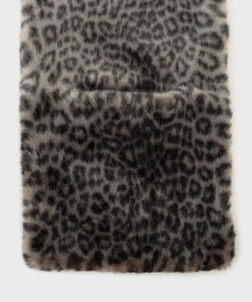 GRACE CONTINENTAL(グレースコンチネンタル)の「a point etc ファーストール(ストール/ショール・レディース・ブルー/グレー・FREE)」の3枚目の写真