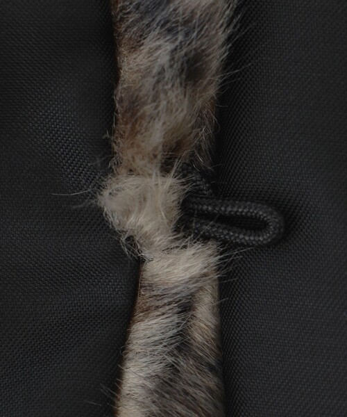 GRACE CONTINENTAL(グレースコンチネンタル)の「a point etc ファーストール(ストール/ショール・レディース・ブルー/グレー・FREE)」の4枚目の写真