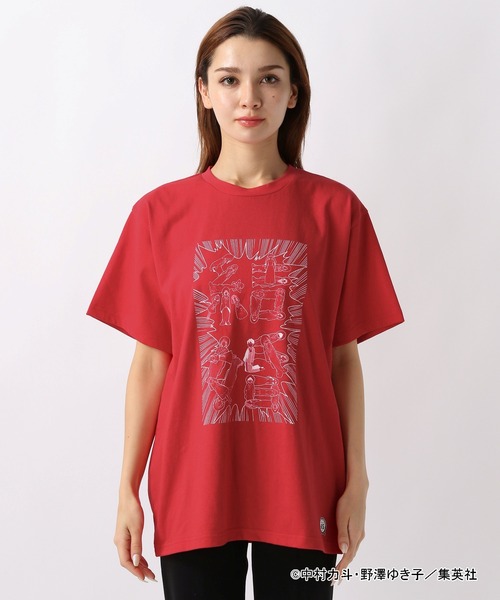 FOREVER 21（フォーエバー トゥエンティーワン）の「【ヤングジャンプ45周年】君のことが大大大大大好きな100人の彼女Tシャツ（Tシャツ/カットソー・レディース・レッド・SMALL/LARGE）」の16枚目の写真