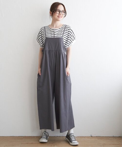 LBC(エルビーシー)の「冷感ドルマンタックプルオーバー(Tシャツ/カットソー・レディース・イエロー/グリーン/その他1/ブラック/ベージュ・M/L)」の11枚目の写真