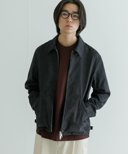 URBAN RESEARCH（アーバンリサーチ）の「VEGAN SUEDE SPORTS JACKET（その他アウター・メンズ・ブラック/ブラウン・MEDIUM/LARGE）」の3枚目の写真